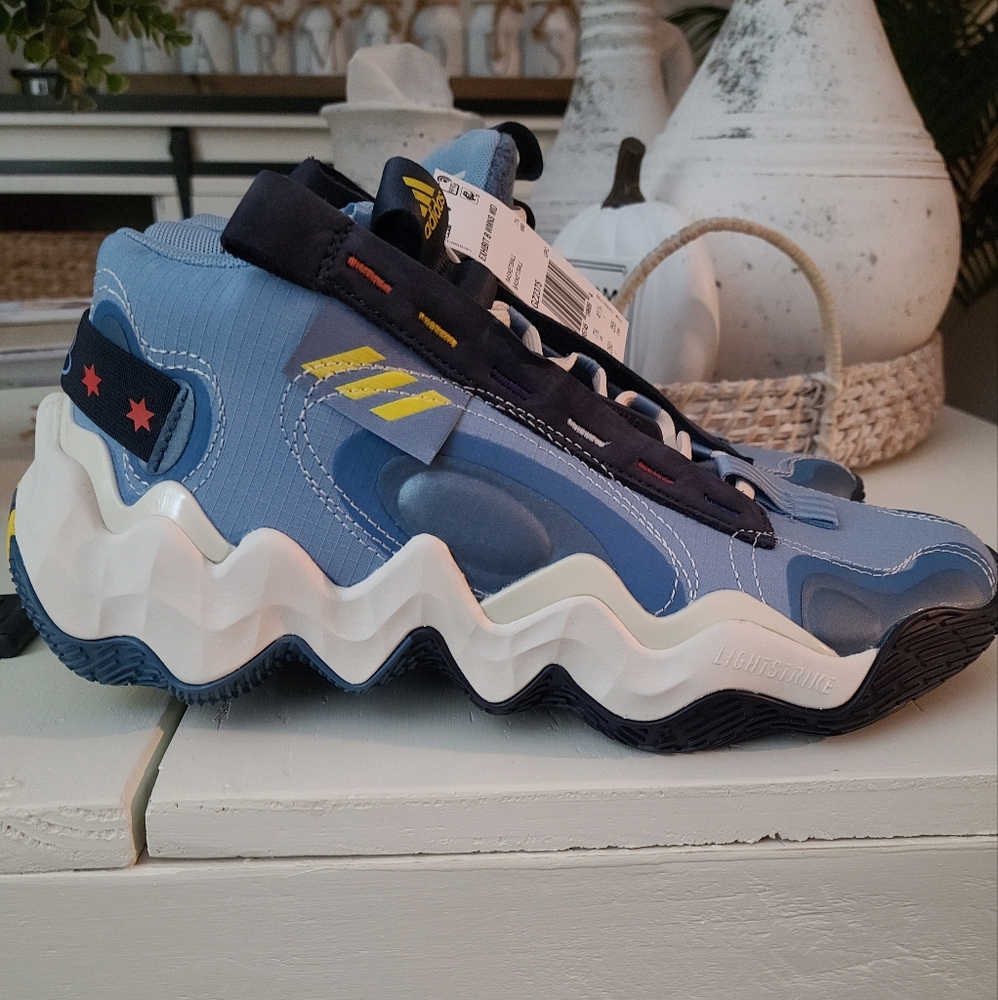 adidas Womens Exhibit B Candace Parker Mid Basketball Shoes Size 9